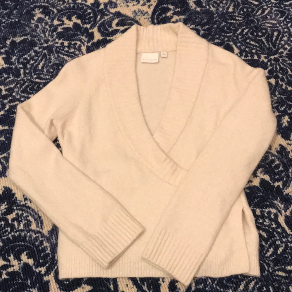 Anthropologie Cream Colored, Cozy Sweater